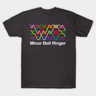 Bell Ringer Kent Treble Bob Minor (Dark Background) T-Shirt
